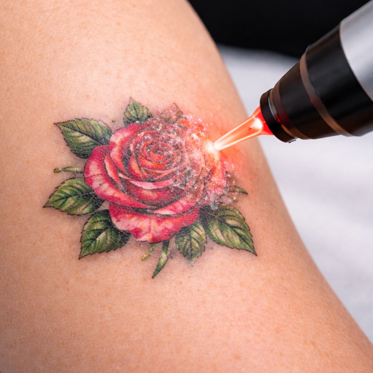 Tattoo Entfernung mit Pico Laser